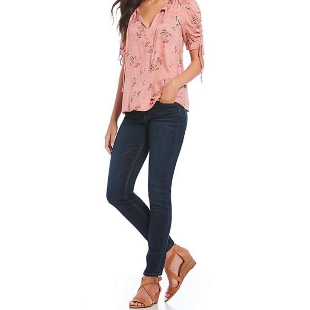 Lucky Brand Lolita Dark Wash Skinny Jeans